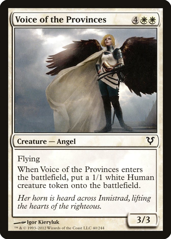 Voice of the Provinces [Avacyn Restored] - The Mythic Store | 24h Order Processing