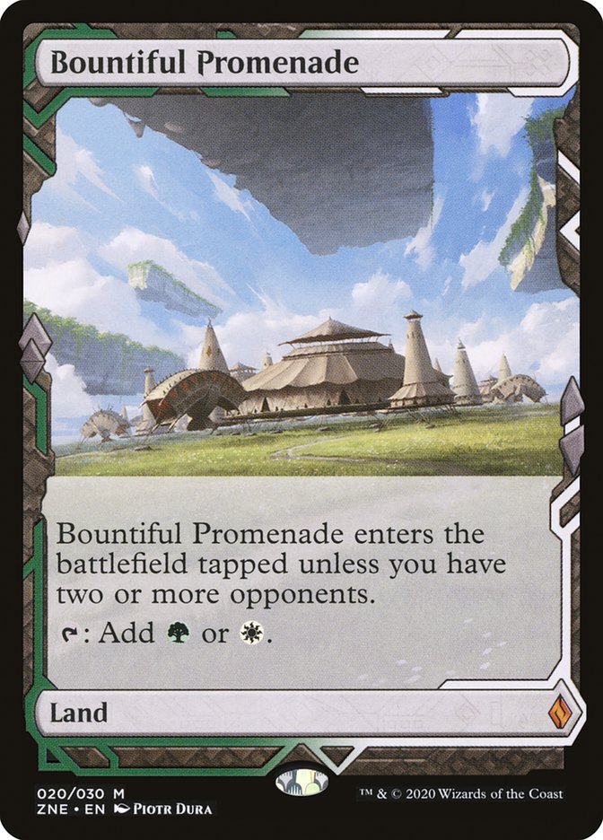 Bountiful Promenade (Expeditions) [Zendikar Rising Expeditions] - The Mythic Store | 24h Order Processing