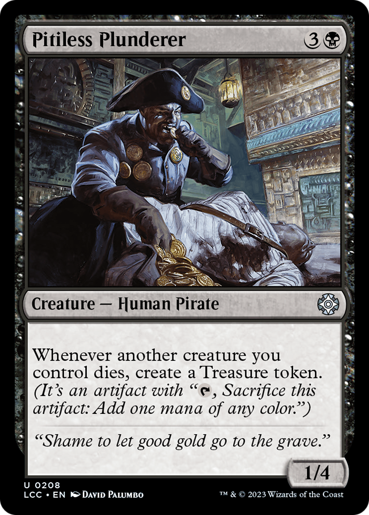 Pitiless Plunderer [The Lost Caverns of Ixalan Commander] - The Mythic Store | 24h Order Processing