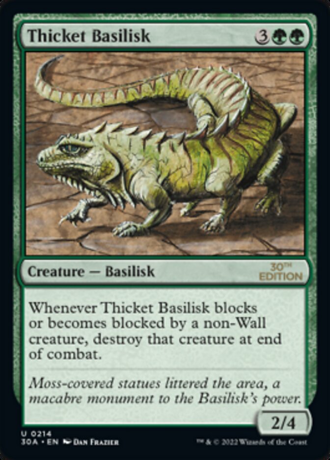 Thicket Basilisk [30th Anniversary Edition] - The Mythic Store | 24h Order Processing