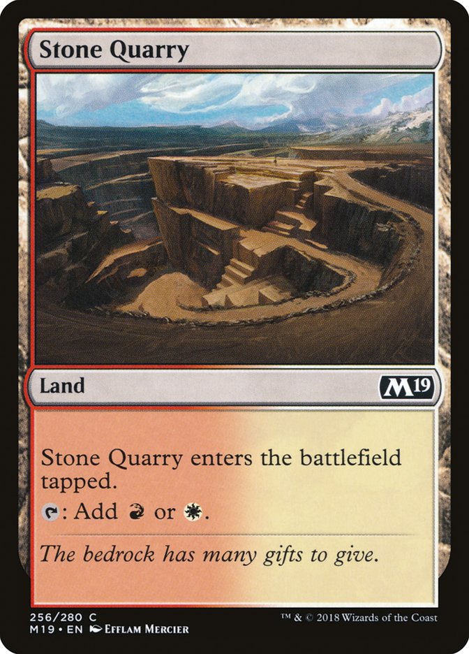 Stone Quarry [Core Set 2019] - The Mythic Store | 24h Order Processing