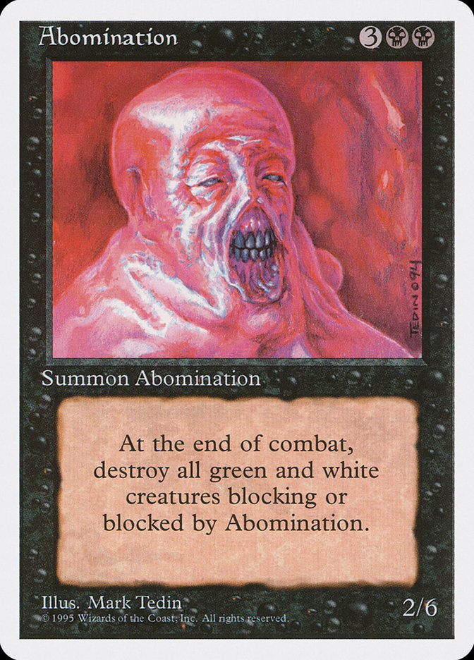 Abomination [Fourth Edition] - The Mythic Store | 24h Order Processing