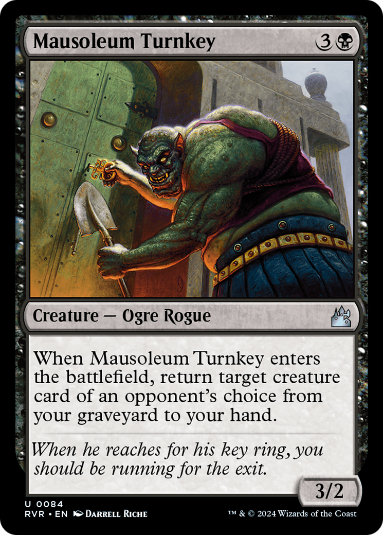 Mausoleum Turnkey [Ravnica Remastered] - The Mythic Store | 24h Order Processing