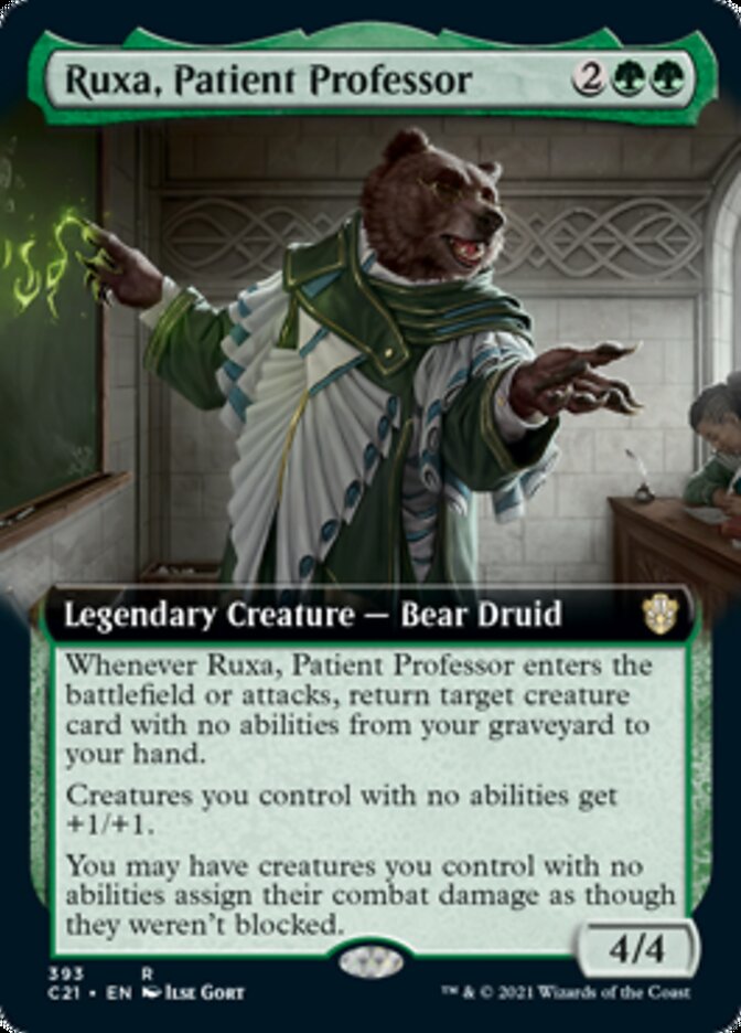 Ruxa, Patient Professor (Extended Art) [Commander 2021] - The Mythic Store | 24h Order Processing