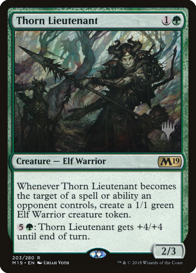 Thorn Lieutenant (Promo Pack) [Core Set 2019 Promos] - The Mythic Store | 24h Order Processing