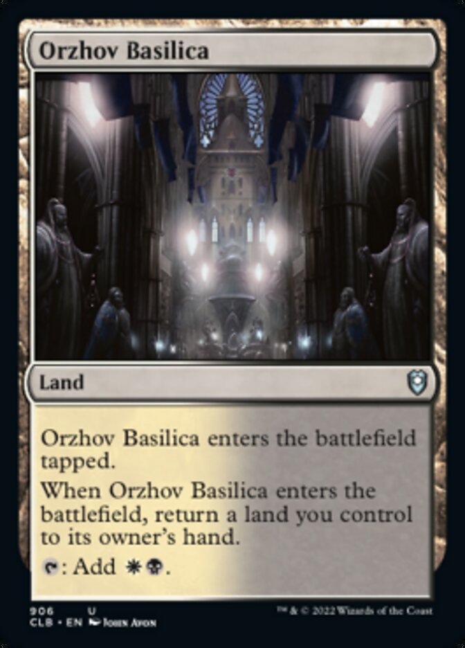 Orzhov Basilica [Commander Legends: Battle for Baldur's Gate] - The Mythic Store | 24h Order Processing