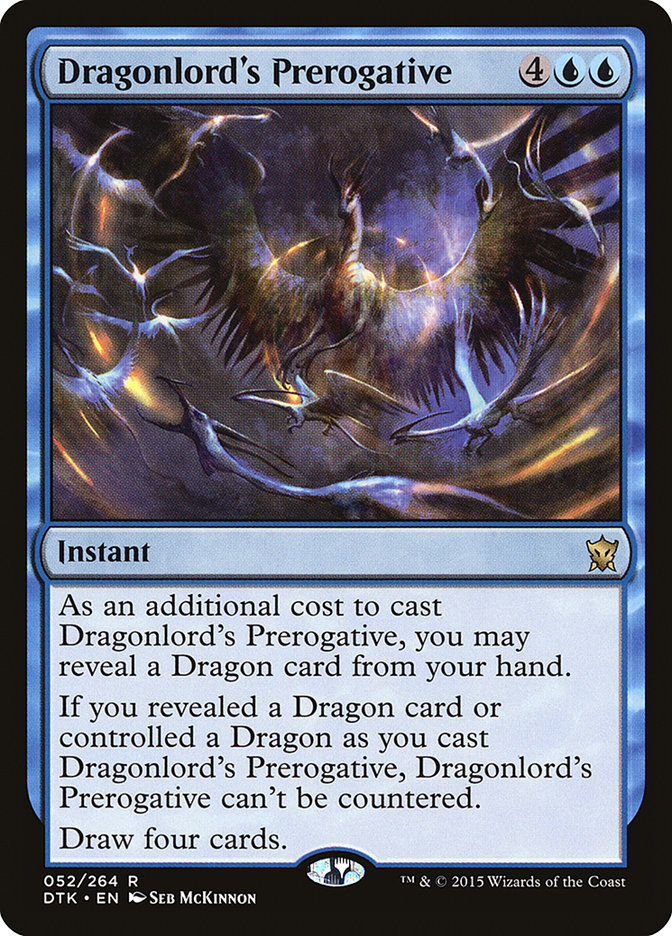 Dragonlord's Prerogative [Dragons of Tarkir] - The Mythic Store | 24h Order Processing