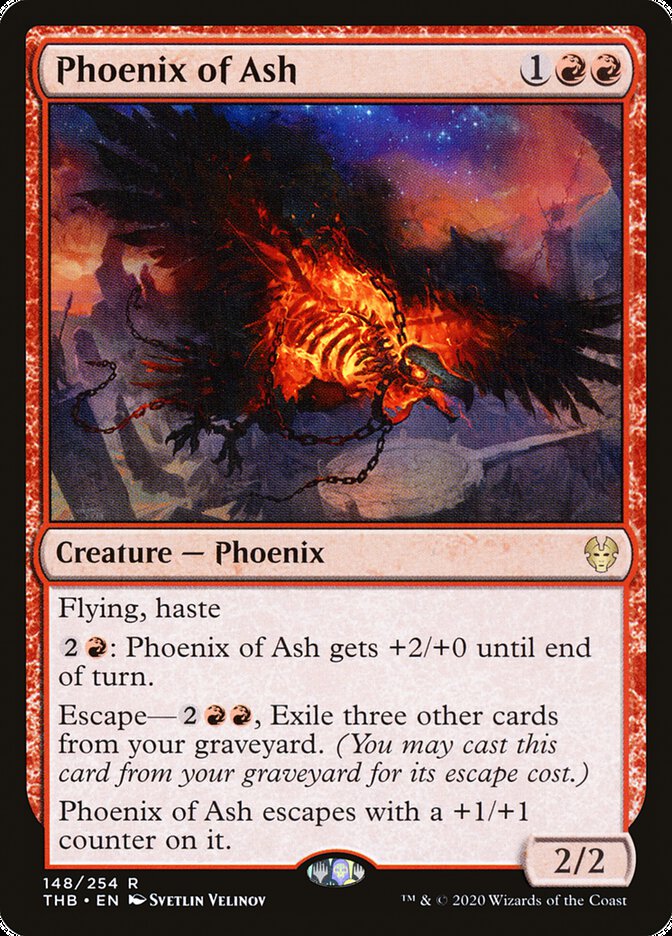 Phoenix of Ash [Theros Beyond Death] - The Mythic Store | 24h Order Processing