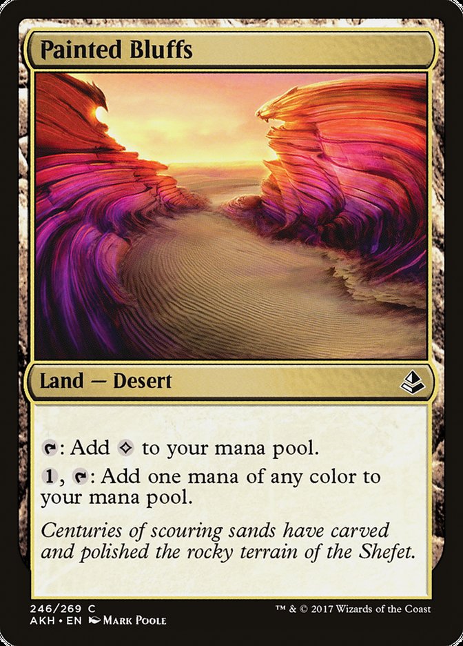 Painted Bluffs [Amonkhet] - The Mythic Store | 24h Order Processing