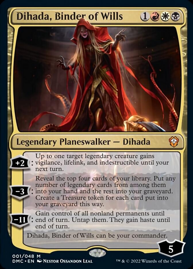 Dihada, Binder of Wills [Dominaria United Commander] - The Mythic Store | 24h Order Processing