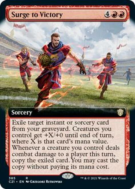 Surge to Victory (Extended Art) [Commander 2021] - The Mythic Store | 24h Order Processing