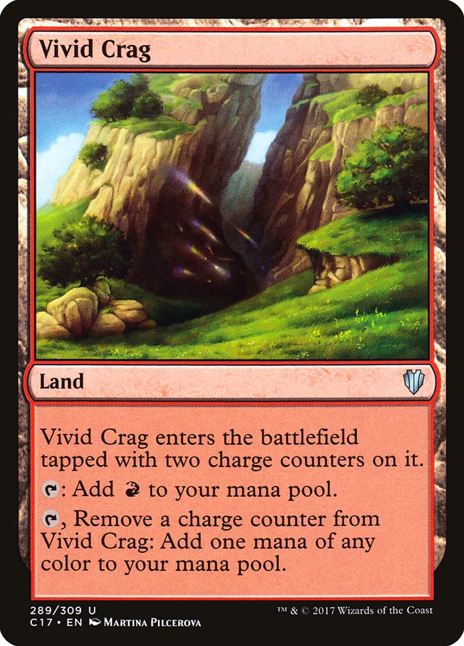 Vivid Crag [Commander 2017] - The Mythic Store | 24h Order Processing