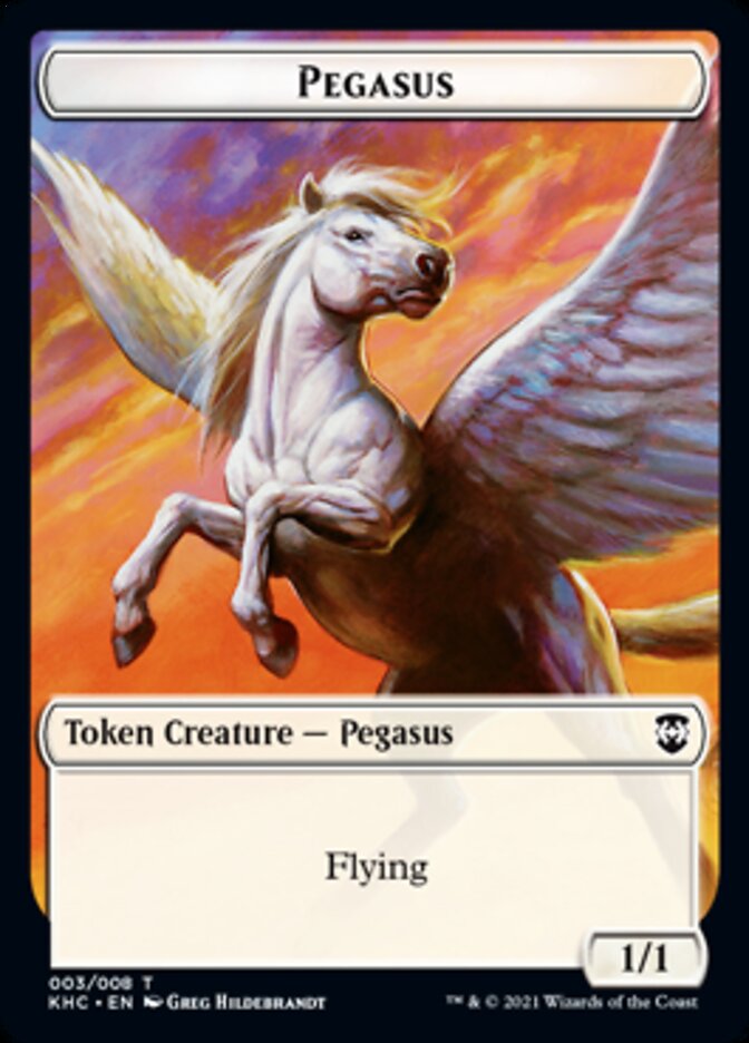 Pegasus Token [Kaldheim Commander Tokens] - The Mythic Store | 24h Order Processing
