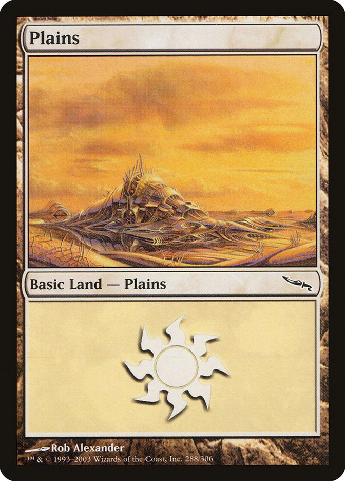 Plains (288) [Mirrodin] - The Mythic Store | 24h Order Processing