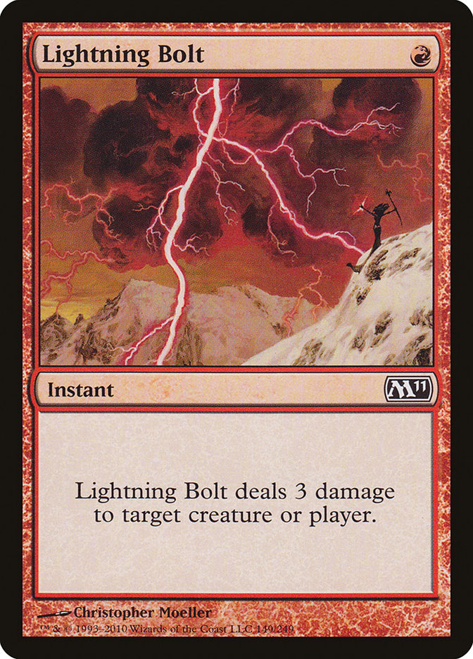 Lightning Bolt [Magic 2011] - The Mythic Store | 24h Order Processing
