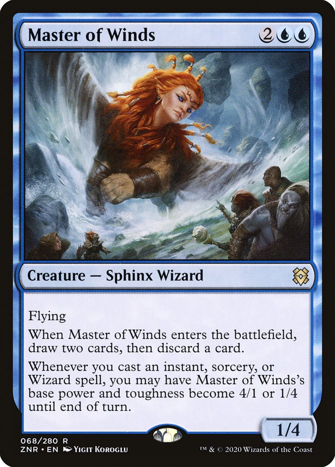 Master of Winds [Zendikar Rising] - The Mythic Store | 24h Order Processing