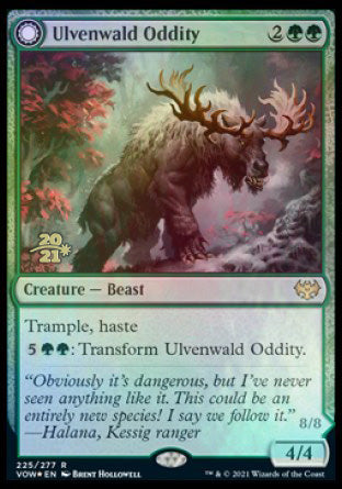 Ulvenwald Oddity // Ulvenwald Behemoth [Innistrad: Crimson Vow Prerelease Promos] - The Mythic Store | 24h Order Processing