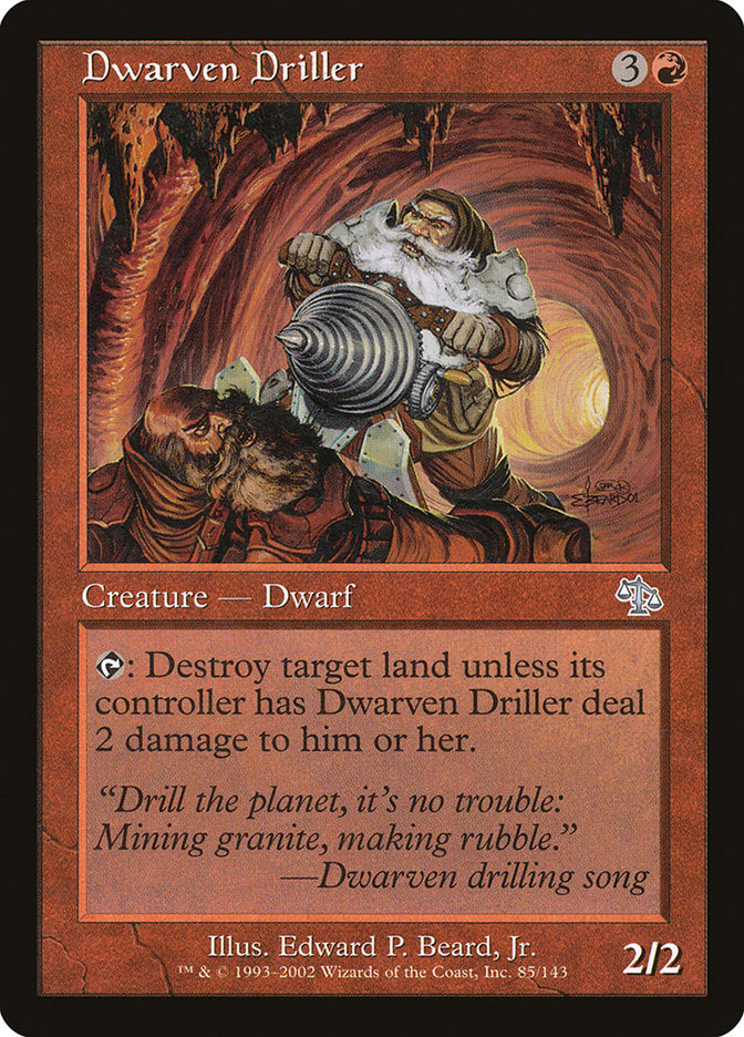 Dwarven Driller [Judgment] - The Mythic Store | 24h Order Processing