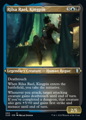 Rilsa Rael, Kingpin (Foil Etched) [Commander Legends: Battle for Baldur's Gate] - The Mythic Store | 24h Order Processing