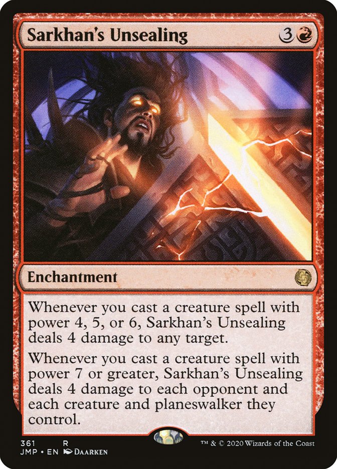 Sarkhan's Unsealing [Jumpstart] - The Mythic Store | 24h Order Processing