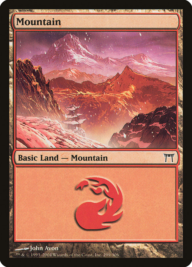 Mountain (299) [Champions of Kamigawa] - The Mythic Store | 24h Order Processing