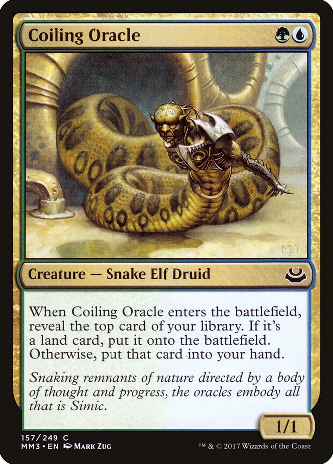 Coiling Oracle [Modern Masters 2017] - The Mythic Store | 24h Order Processing