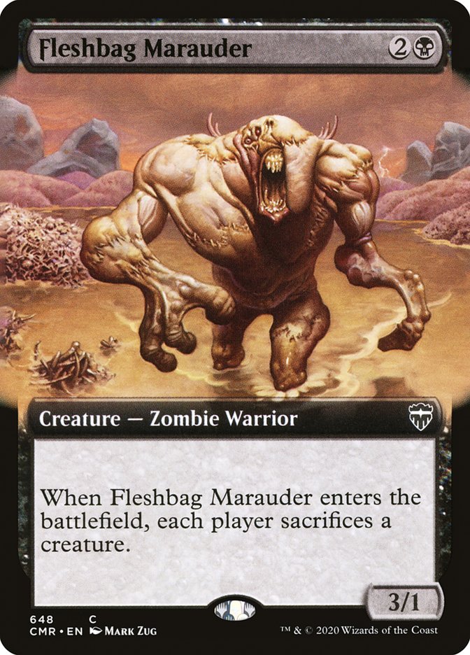 Fleshbag Marauder (Extended Art) [Commander Legends] - The Mythic Store | 24h Order Processing