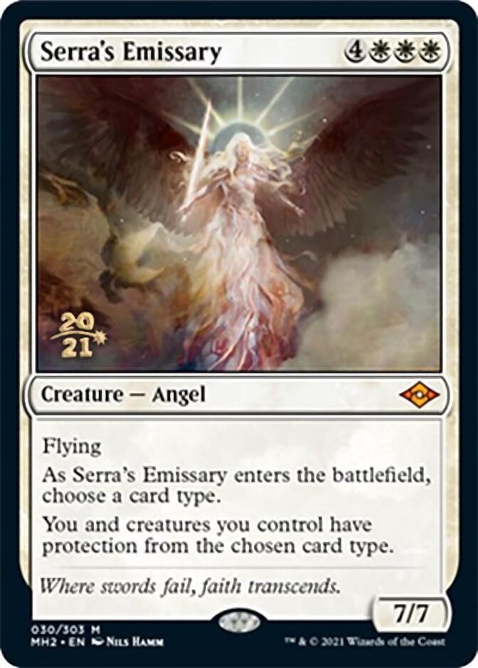 Serra's Emissary [Modern Horizons 2 Prerelease Promos] - The Mythic Store | 24h Order Processing