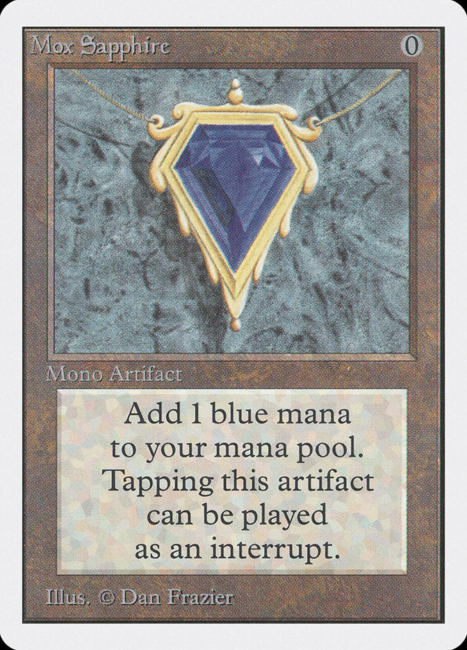 Mox Sapphire [Unlimited Edition] - The Mythic Store | 24h Order Processing