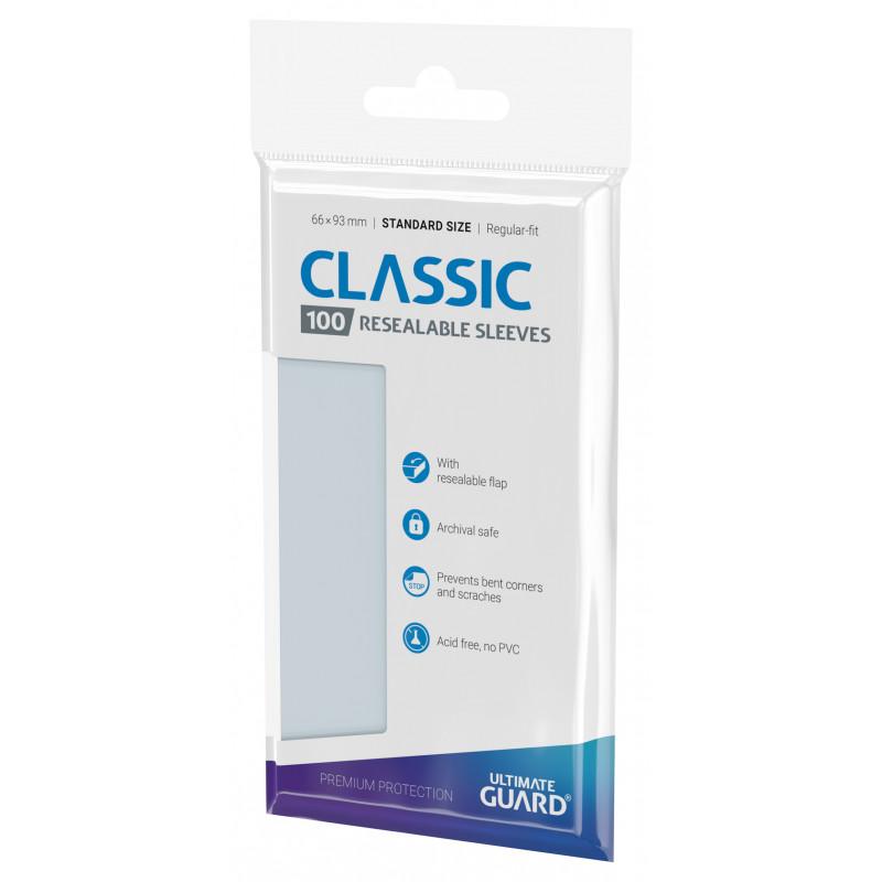 Classic Sleeves Resealable - Standard Size 100ct - The Mythic Store | 24h Order Processing