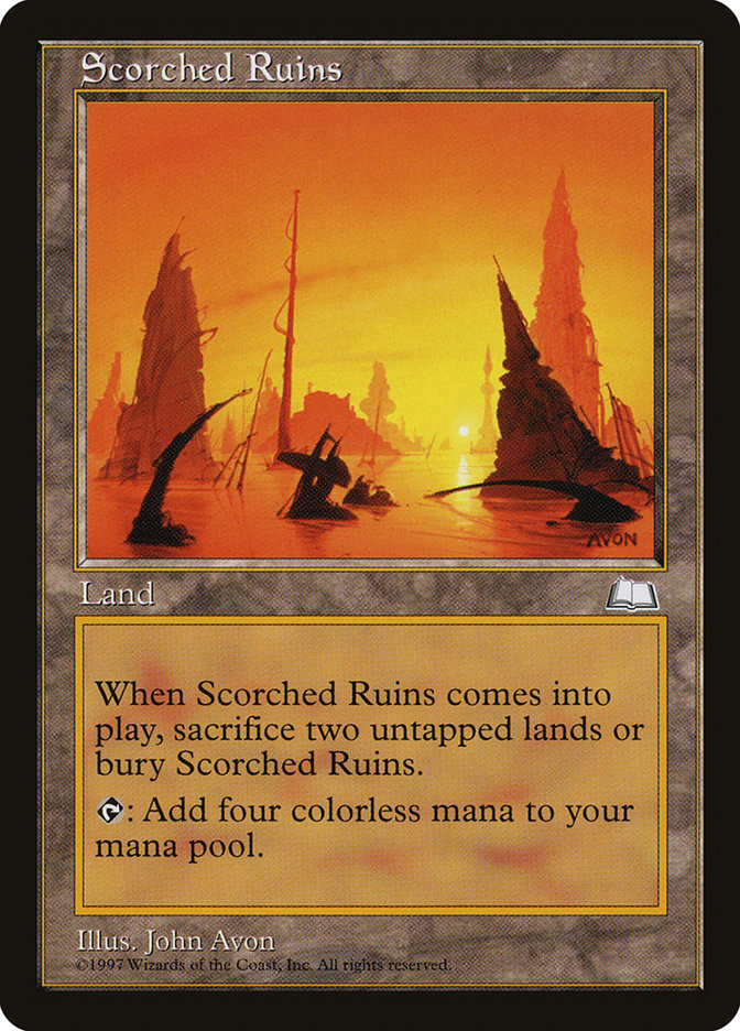 Scorched Ruins [Weatherlight] - The Mythic Store | 24h Order Processing