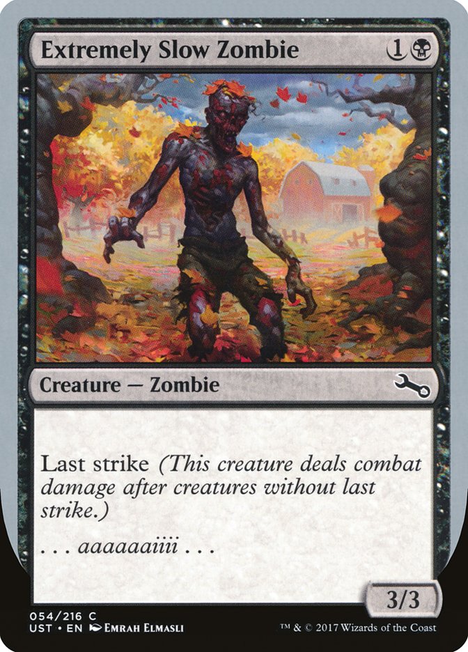 Extremely Slow Zombie ("...aaaaaaiiii...") [Unstable] - The Mythic Store | 24h Order Processing