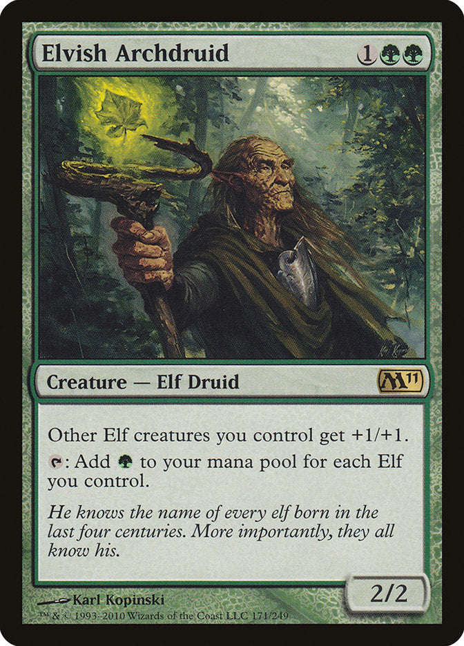 Elvish Archdruid [Magic 2011] - The Mythic Store | 24h Order Processing