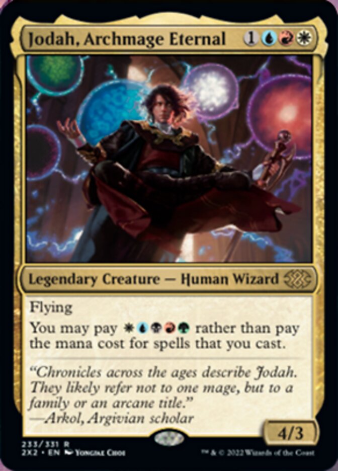 Jodah, Archmage Eternal [Double Masters 2022] - The Mythic Store | 24h Order Processing