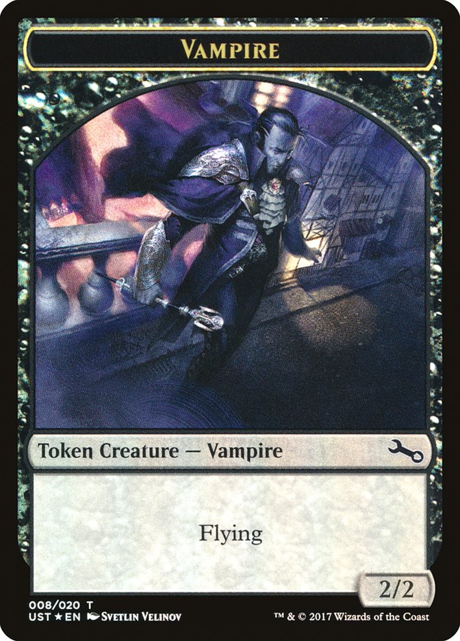 Vampire // Vampire Double-Sided Token [Unstable Tokens] - The Mythic Store | 24h Order Processing