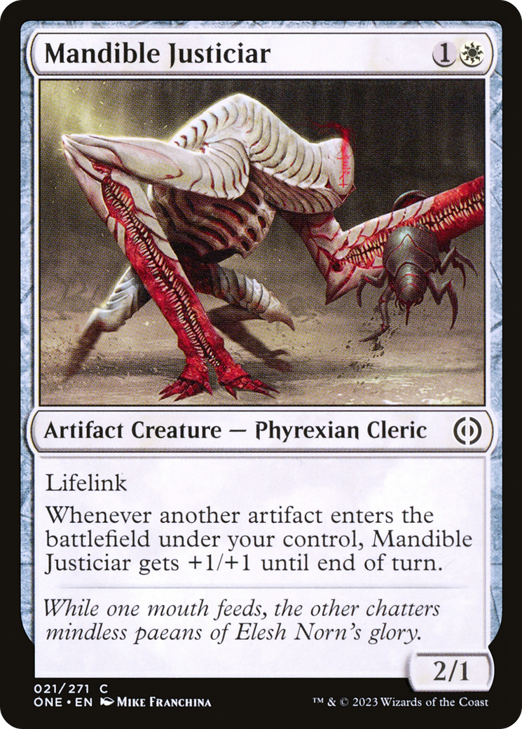 Mandible Justiciar [Phyrexia: All Will Be One] - The Mythic Store | 24h Order Processing