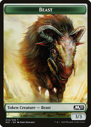 Beast Token [Core Set 2021 Tokens] - The Mythic Store | 24h Order Processing