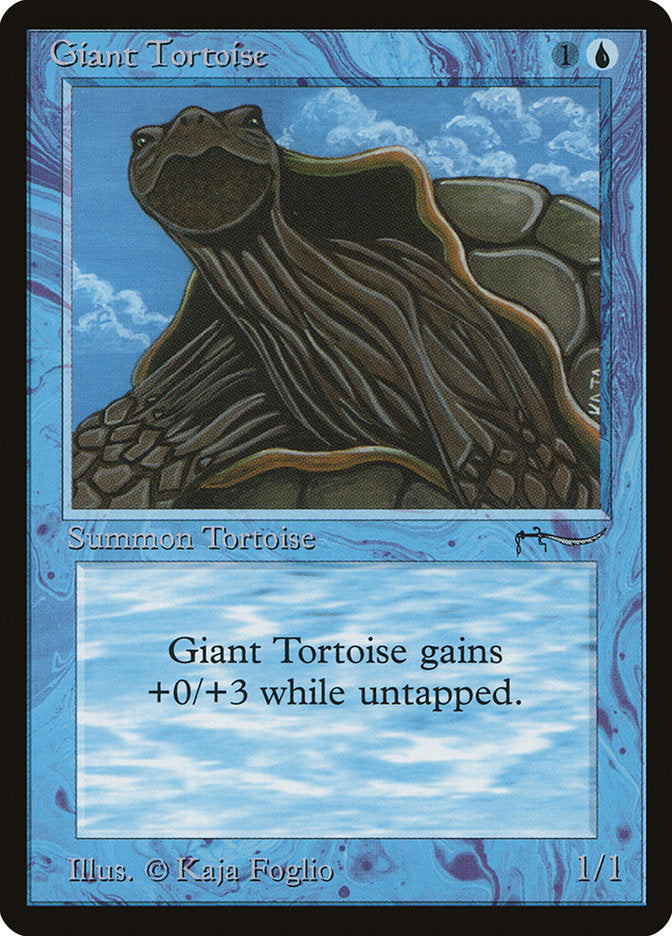 Giant Tortoise (Dark Mana Cost) [Arabian Nights] - The Mythic Store | 24h Order Processing