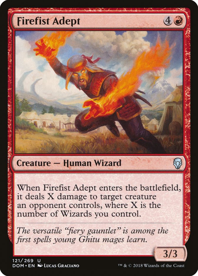 Firefist Adept [Dominaria] - The Mythic Store | 24h Order Processing