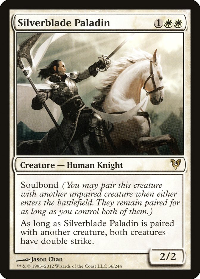 Silverblade Paladin [Avacyn Restored] - The Mythic Store | 24h Order Processing