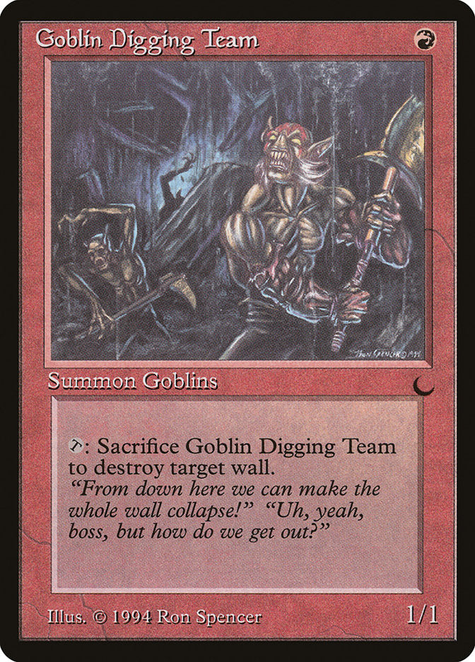 Goblin Digging Team [The Dark] - The Mythic Store | 24h Order Processing