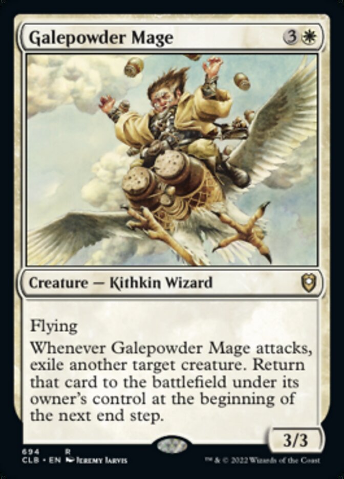 Galepowder Mage [Commander Legends: Battle for Baldur's Gate] - The Mythic Store | 24h Order Processing