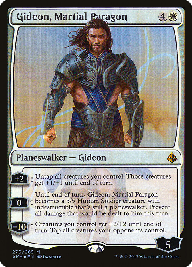 Gideon, Martial Paragon [Amonkhet] - The Mythic Store | 24h Order Processing