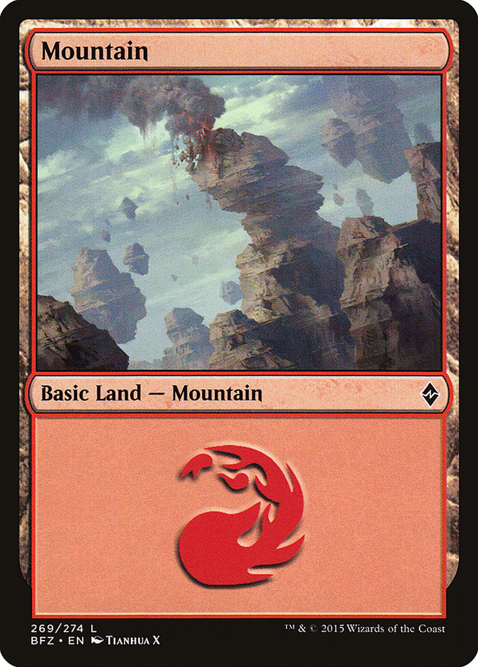 Mountain (269) [Battle for Zendikar] - The Mythic Store | 24h Order Processing