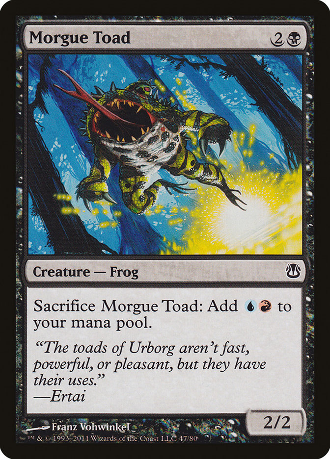 Morgue Toad [Duel Decks: Ajani vs. Nicol Bolas] - The Mythic Store | 24h Order Processing