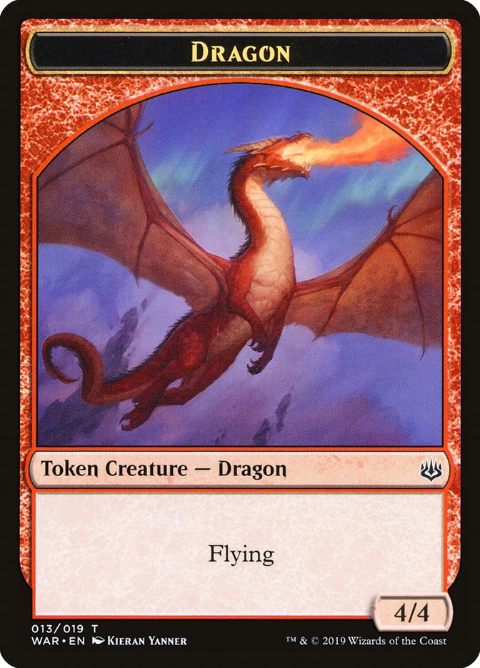 Dragon Token [War of the Spark Tokens] - The Mythic Store | 24h Order Processing