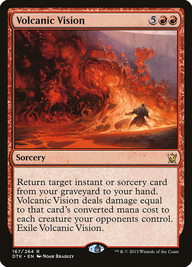 Volcanic Vision [Dragons of Tarkir] - The Mythic Store | 24h Order Processing