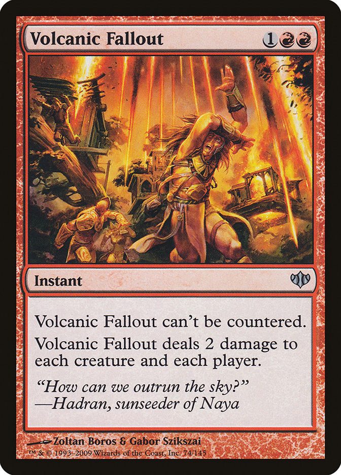 Volcanic Fallout [Conflux] - The Mythic Store | 24h Order Processing