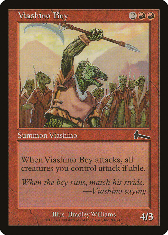 Viashino Bey [Urza's Legacy] - The Mythic Store | 24h Order Processing