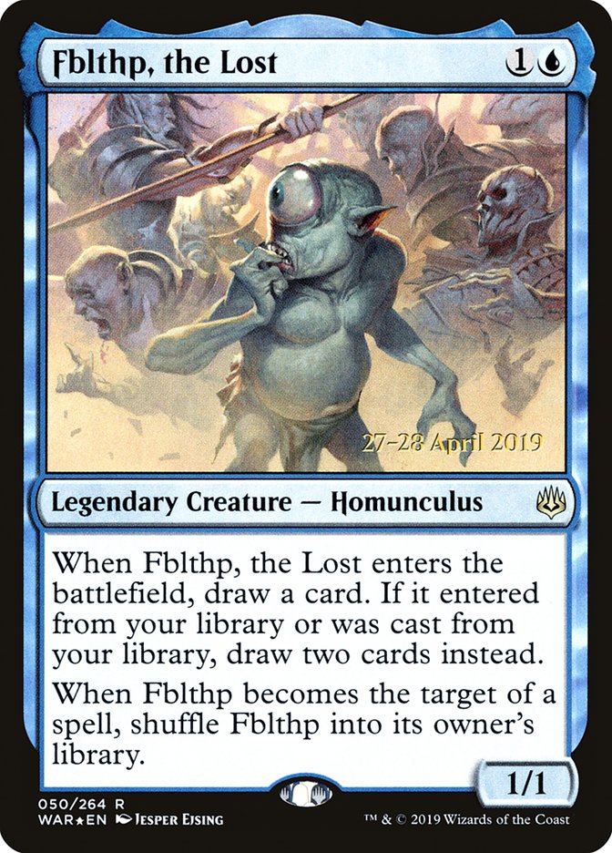 Fblthp, the Lost [War of the Spark Prerelease Promos] - The Mythic Store | 24h Order Processing